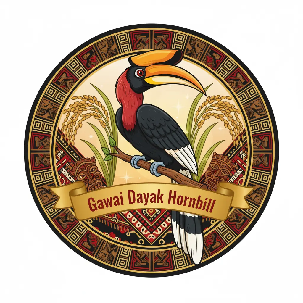 Gawai Dayak Hornbill